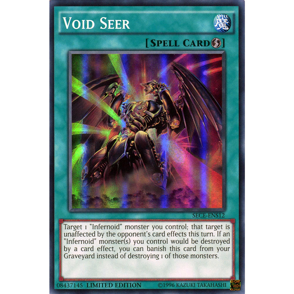 Void Seer SECE-ENS12 Yu-Gi-Oh! Card from the Secrets of Eternity Set