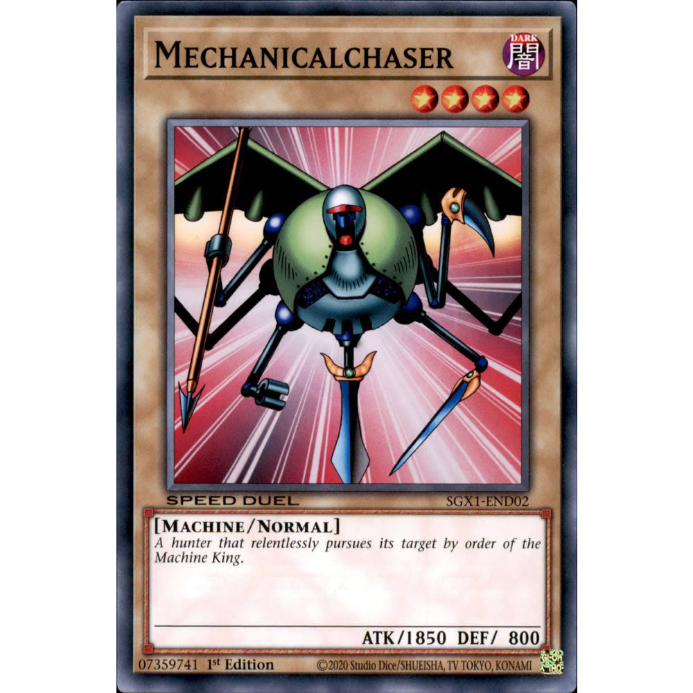 Mechanicalchaser SGX1-END02 Yu-Gi-Oh! Card from the Speed Duel GX: Duel Academy Box Set