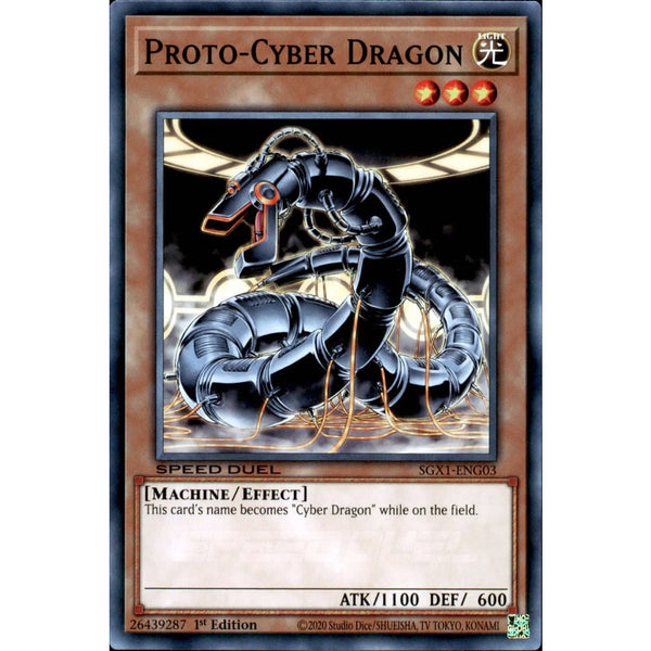 Proto-Cyber Dragon SGX1-ENG03 Yu-Gi-Oh! Card