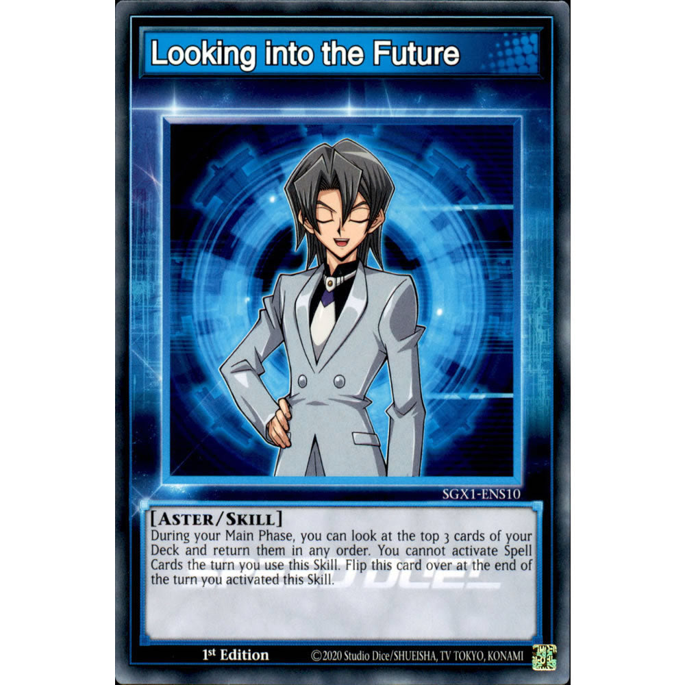 Looking into the Future SGX1-ENS10 Yu-Gi-Oh! Card from the Speed Duel GX: Duel Academy Box Set