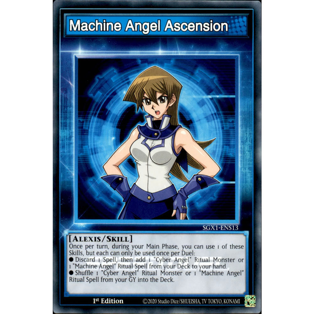 Machine Angel Ascension SGX1-ENS13 Yu-Gi-Oh! Card from the Speed Duel GX: Duel Academy Box Set