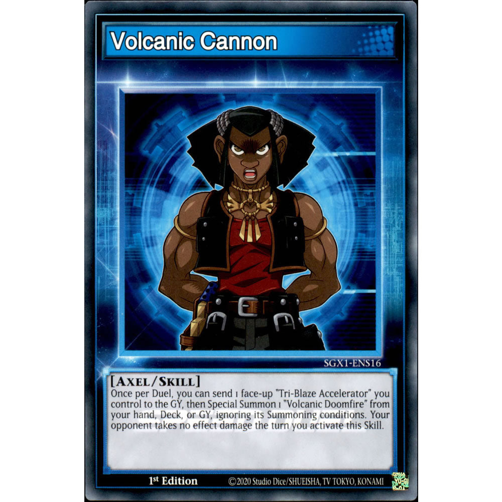 Volcanic Cannon SGX1-ENS16 Yu-Gi-Oh! Card from the Speed Duel GX: Duel Academy Box Set
