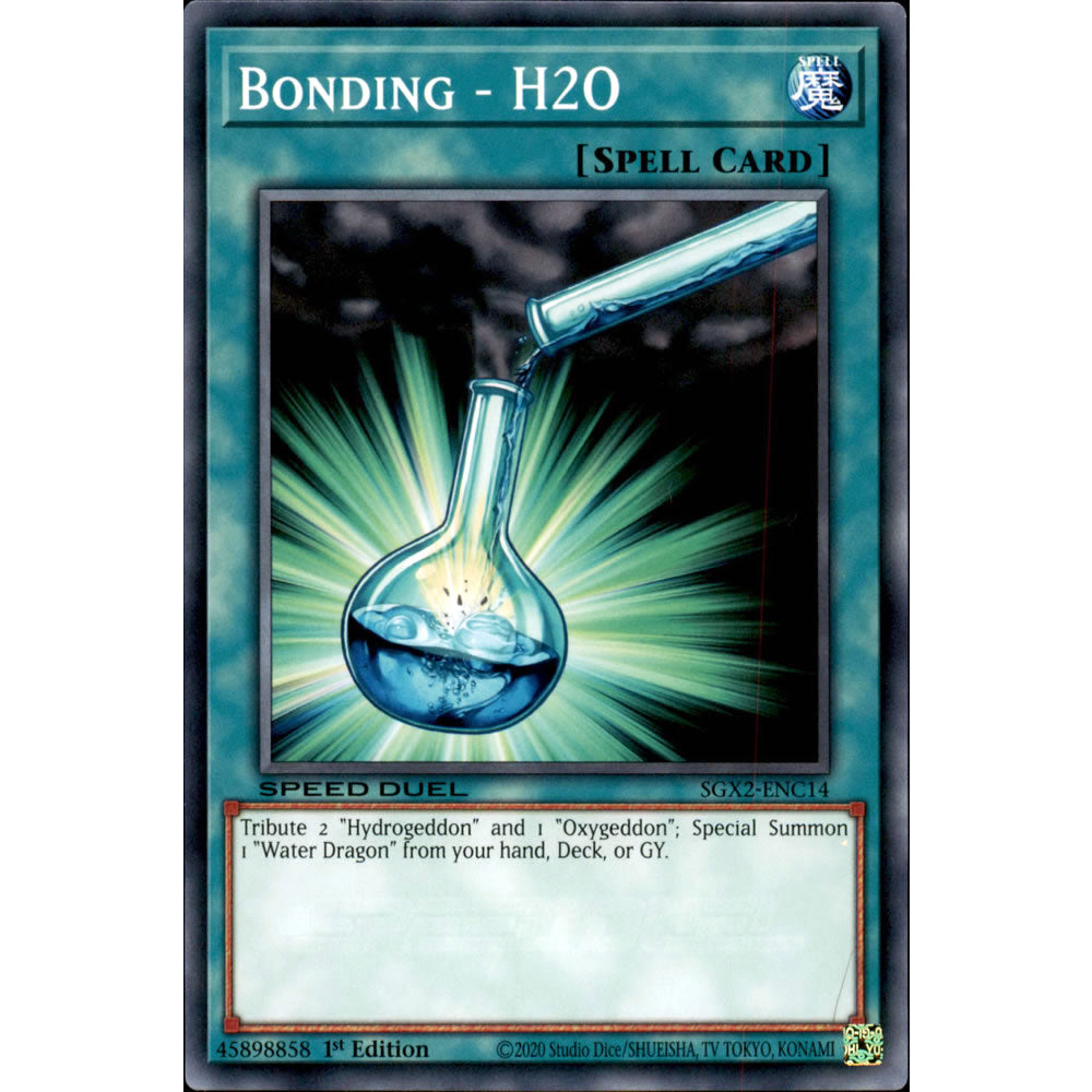 Bonding - H2O SGX2-ENC14 Yu-Gi-Oh! Card from the Speed Duel GX: Midterm Paradox Set