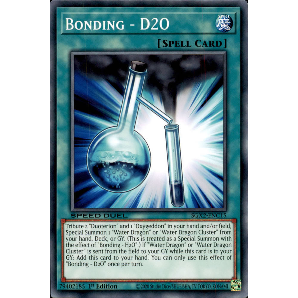 Bonding - D2O SGX2-ENC15 Yu-Gi-Oh! Card from the Speed Duel GX: Midterm Paradox Set