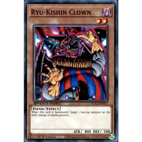 Ryu-Kishin Clown SGX2-END11 Yu-Gi-Oh! Card - Deckboosters