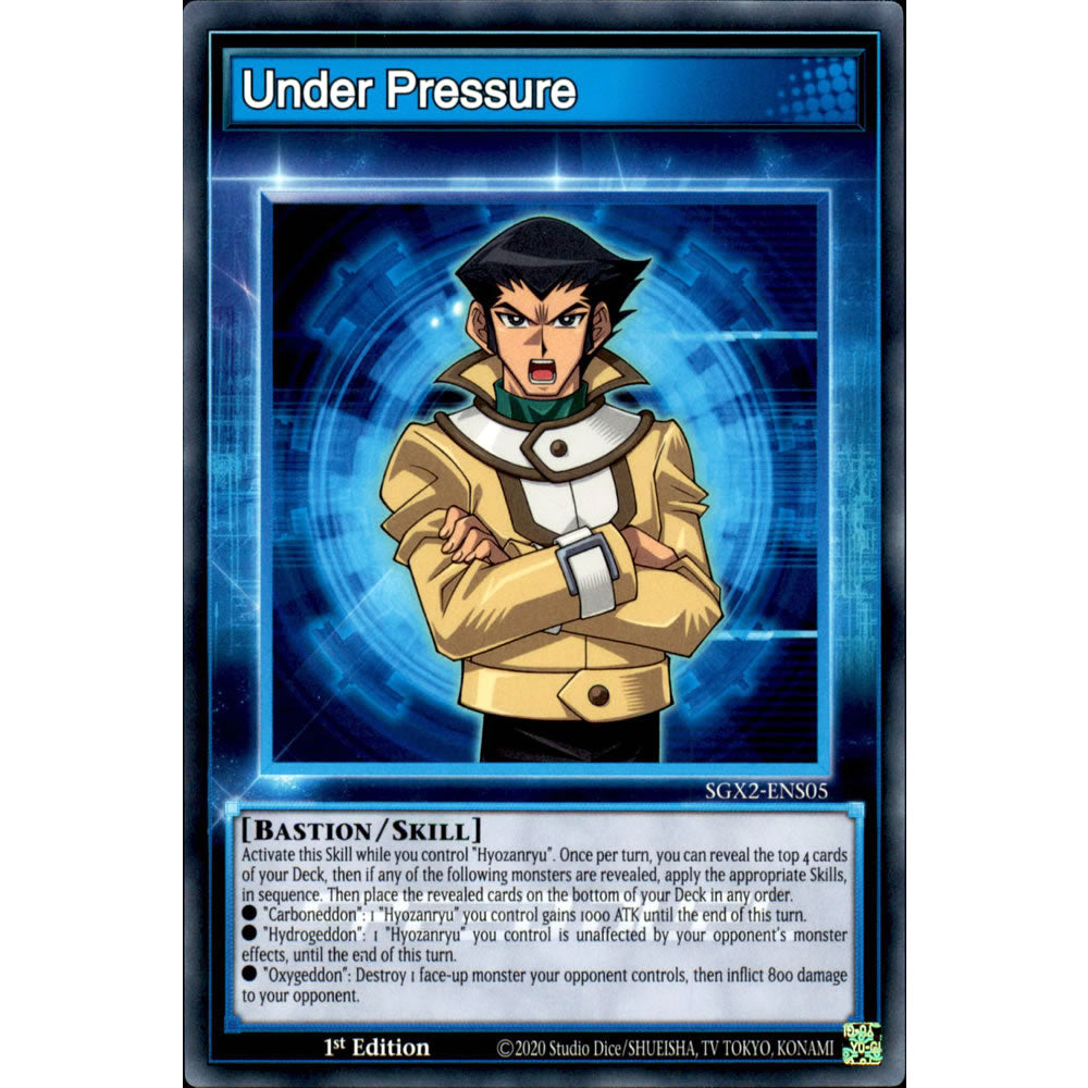 Under Pressure SGX2-ENS05 Yu-Gi-Oh! Card from the Speed Duel GX: Midterm Paradox Set