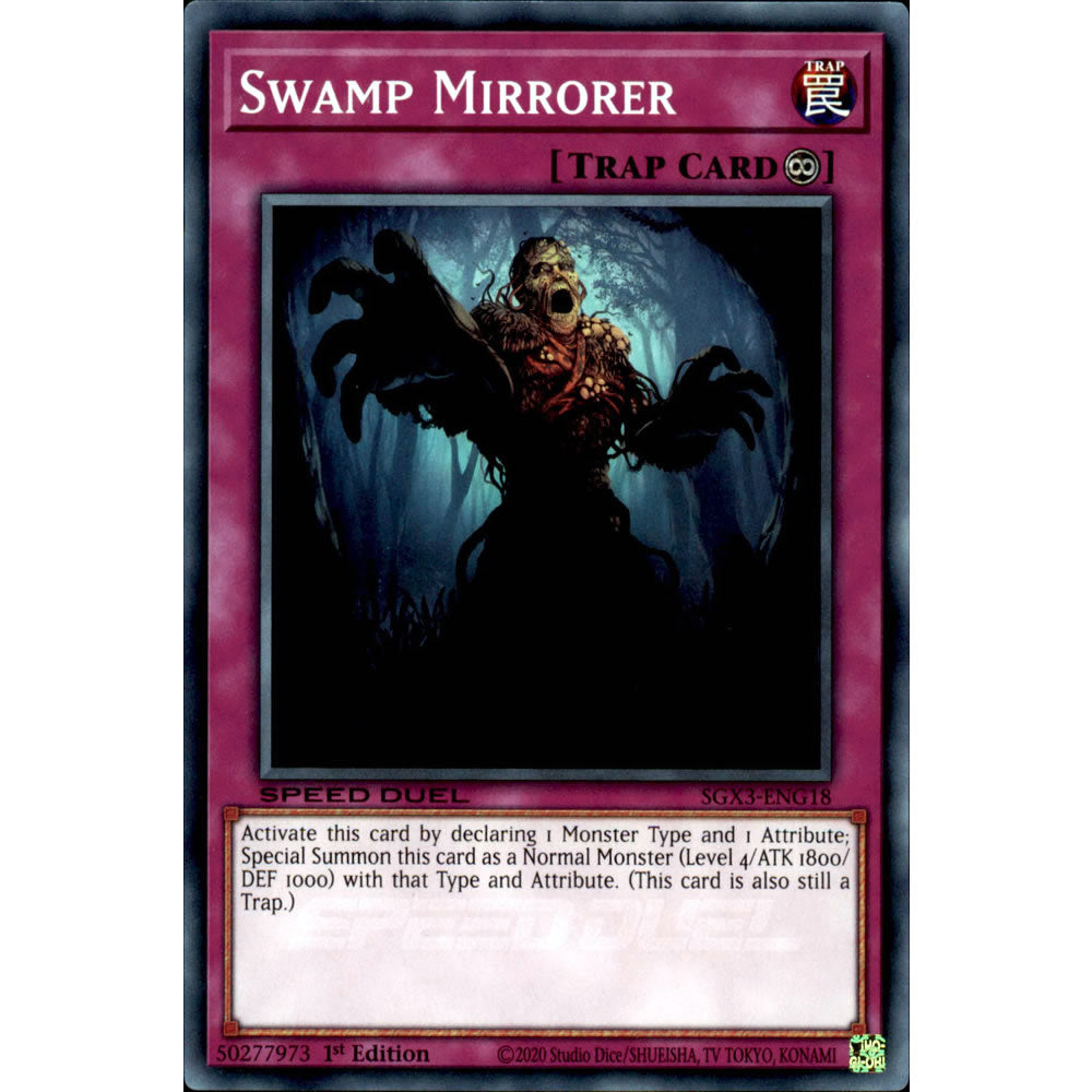 Swamp Mirrorer SGX3-ENG18 Yu-Gi-Oh! Card from the Speed Duel GX: Duelists of Shadows Set