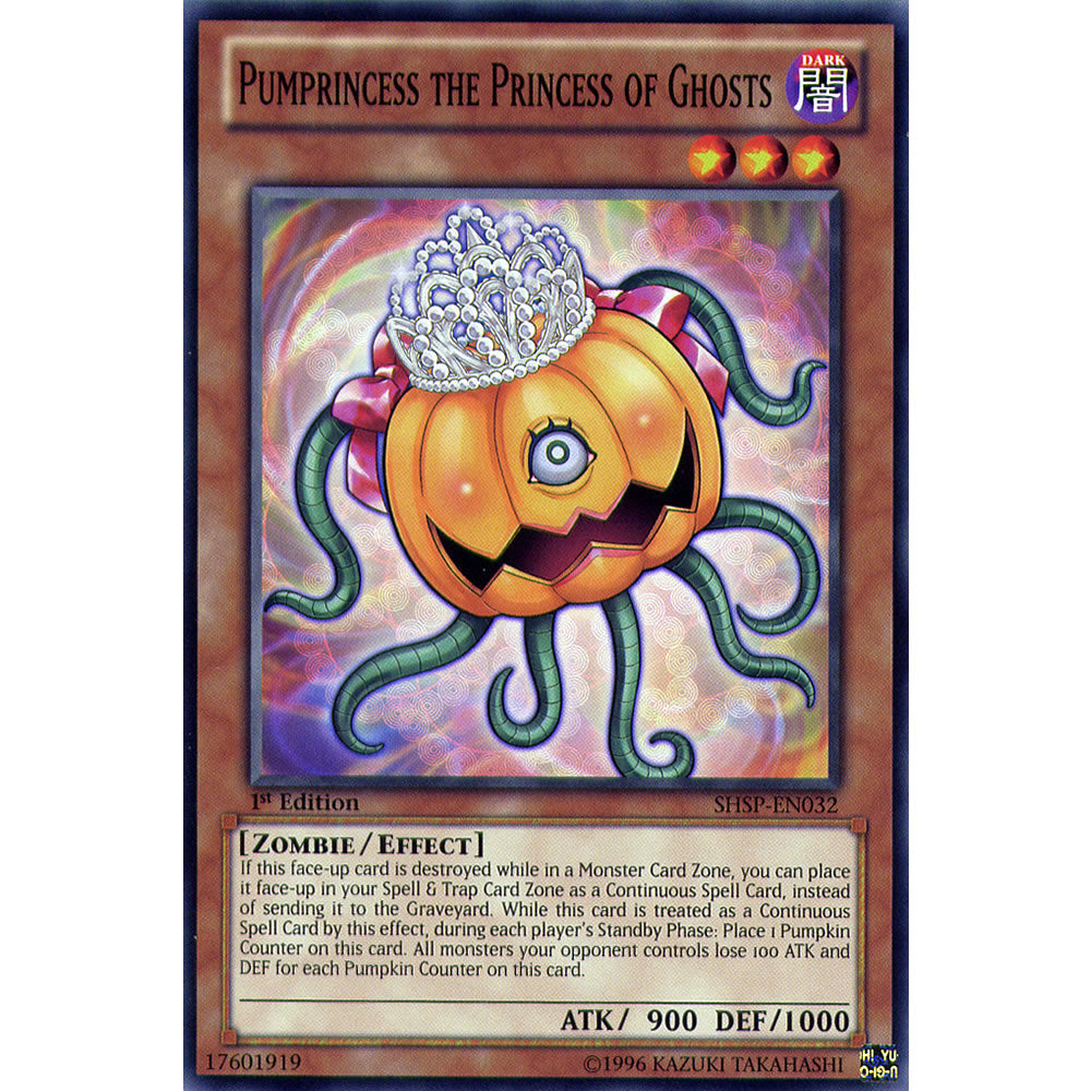 Pumprincess the Princess of Ghosts SHSP-EN032 Yu-Gi-Oh! Card from the Shadow Specters Set
