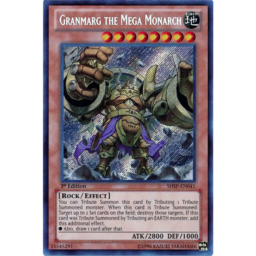 Granmarg the Mega Monarch SHSP-EN041 Yu-Gi-Oh! Card from the Shadow Specters Set