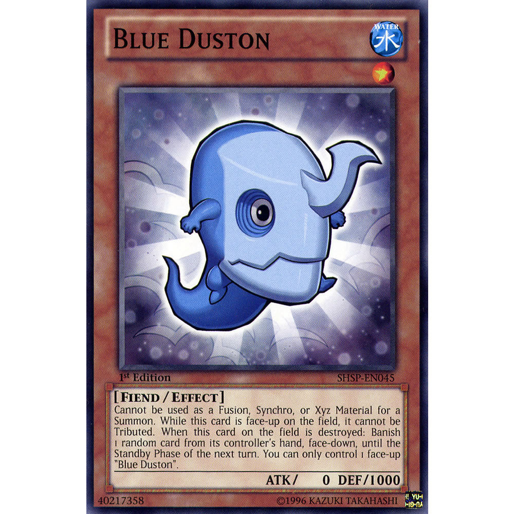 Blue Duston SHSP-EN045 Yu-Gi-Oh! Card from the Shadow Specters Set