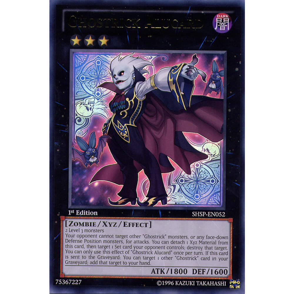 Ghostrick Alucard SHSP-EN052 Yu-Gi-Oh! Card from the Shadow Specters Set