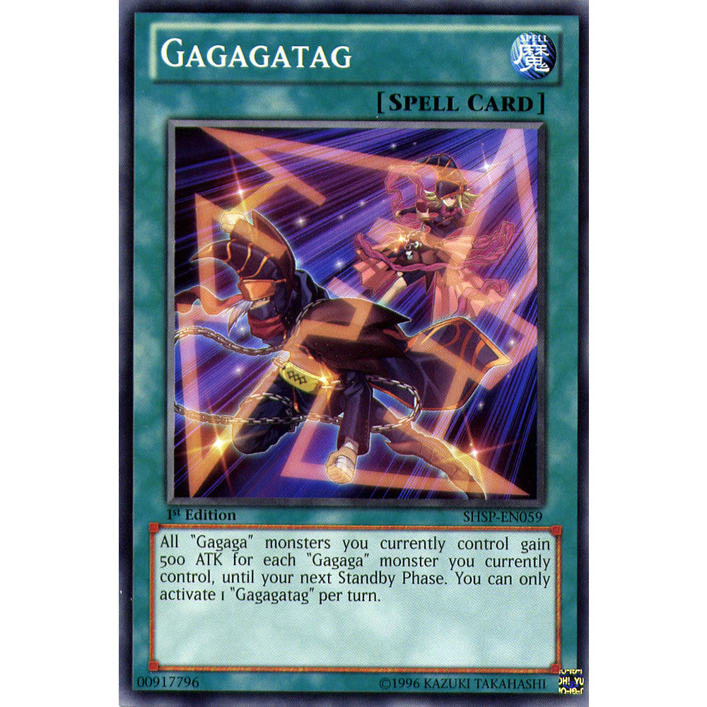 Gagagatag SHSP-EN059 Yu-Gi-Oh! Card from the Shadow Specters Set