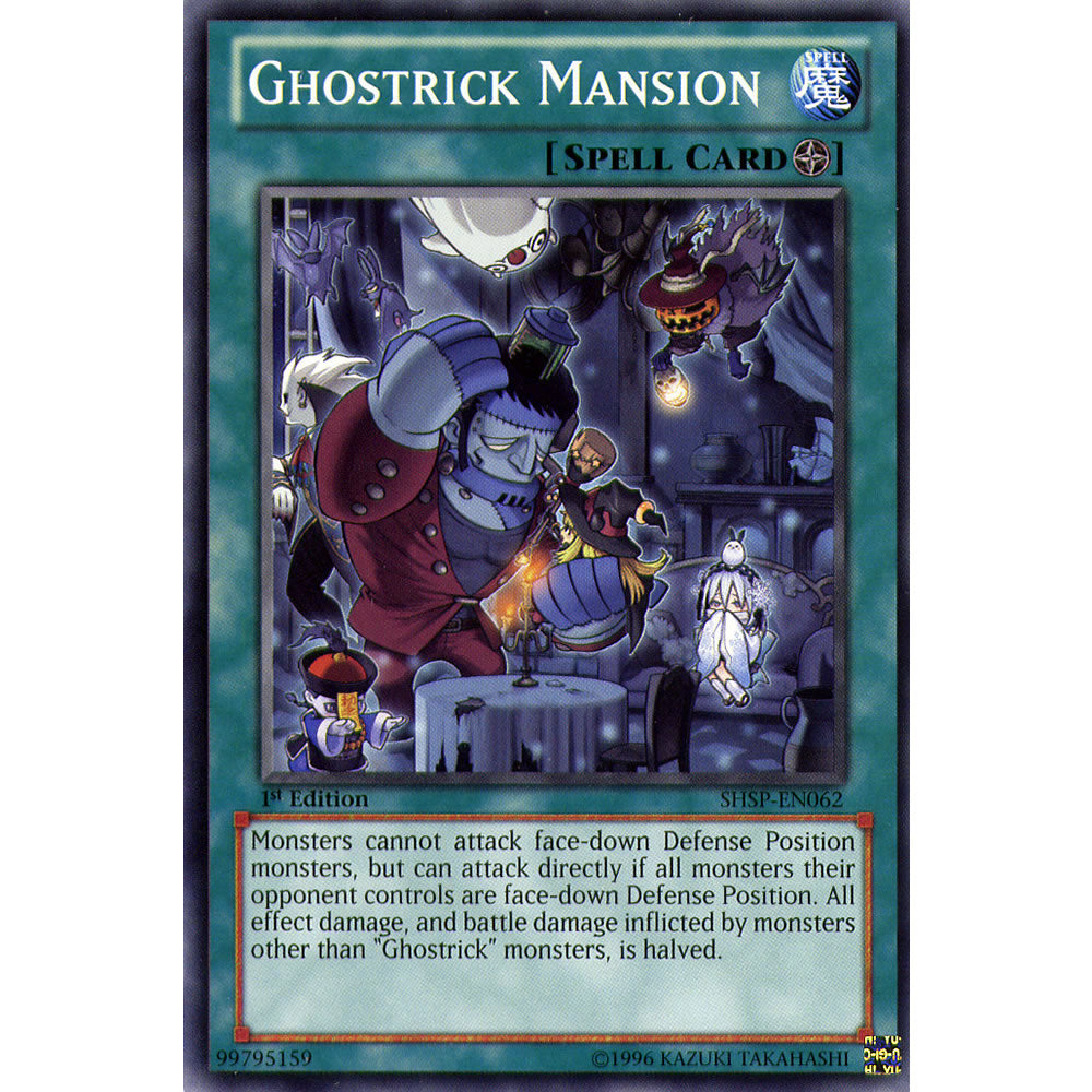 Ghostrick Mansion SHSP-EN062 Yu-Gi-Oh! Card from the Shadow Specters Set
