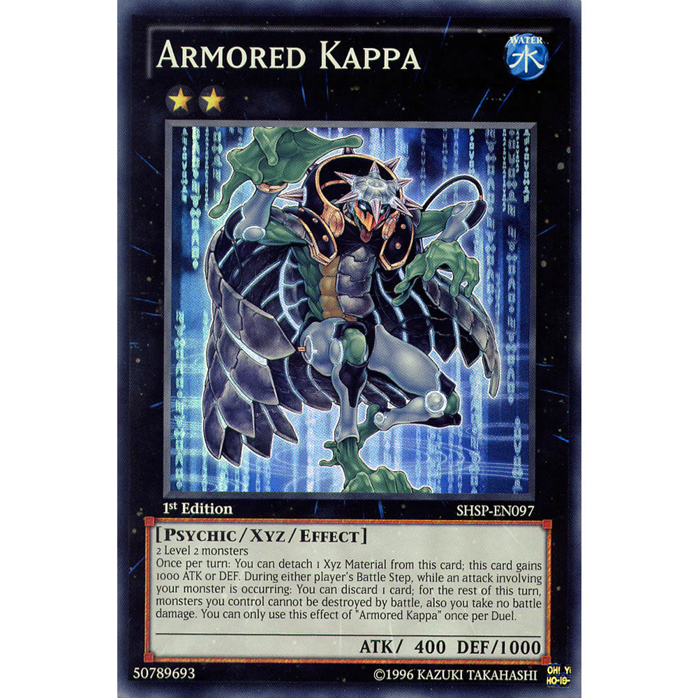 Armored Kappa SHSP-EN097 Yu-Gi-Oh! Card from the Shadow Specters Set