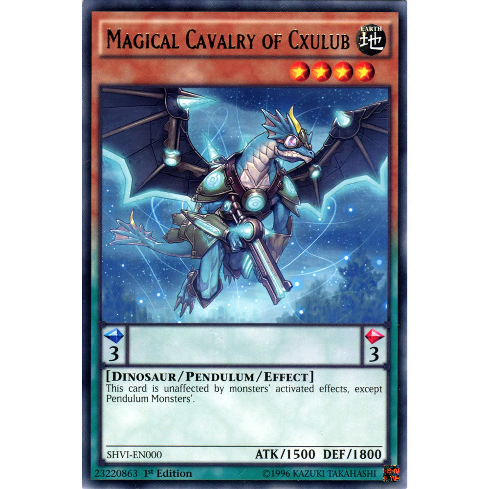Magical Cavalry of Cxulub SHVI-EN000 Yu-Gi-Oh! Card from the Shining Victories Set