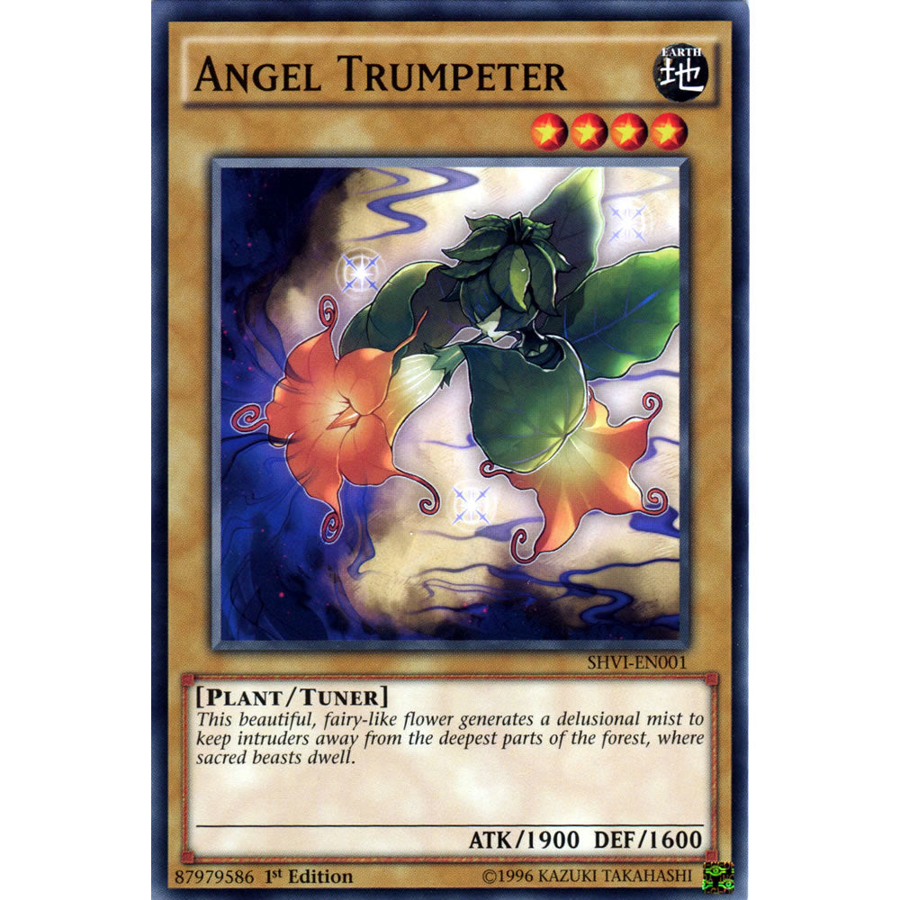 Angel Trumpeter SHVI-EN001 Yu-Gi-Oh! Card from the Shining Victories Set
