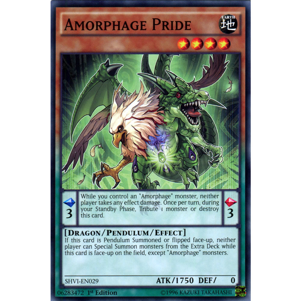 Amorphage Pride SHVI-EN029 Yu-Gi-Oh! Card from the Shining Victories Set