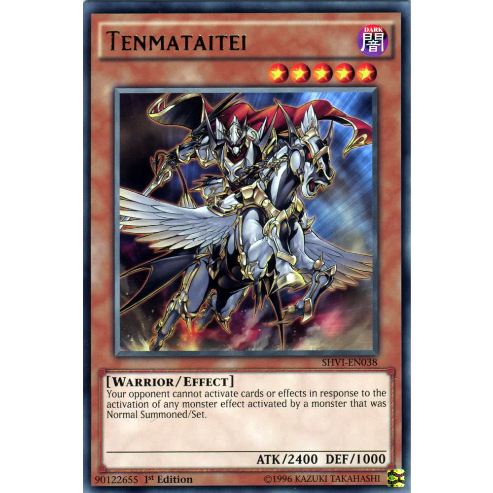 Tenmataitei SHVI-EN038 Yu-Gi-Oh! Card from the Shining Victories Set