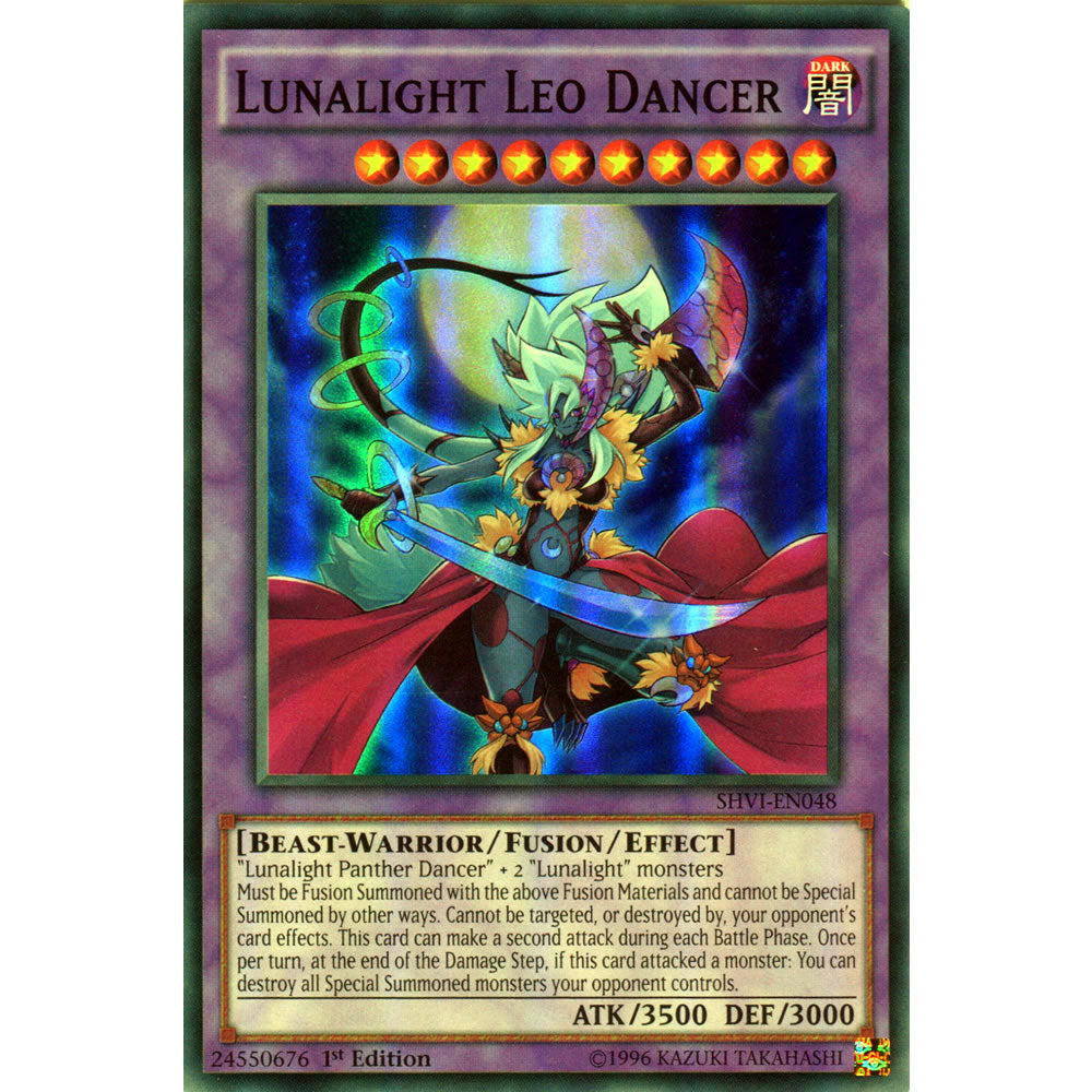 Lunalight Leo Dancer SHVI-EN048 Yu-Gi-Oh! Card from the Shining Victories Set