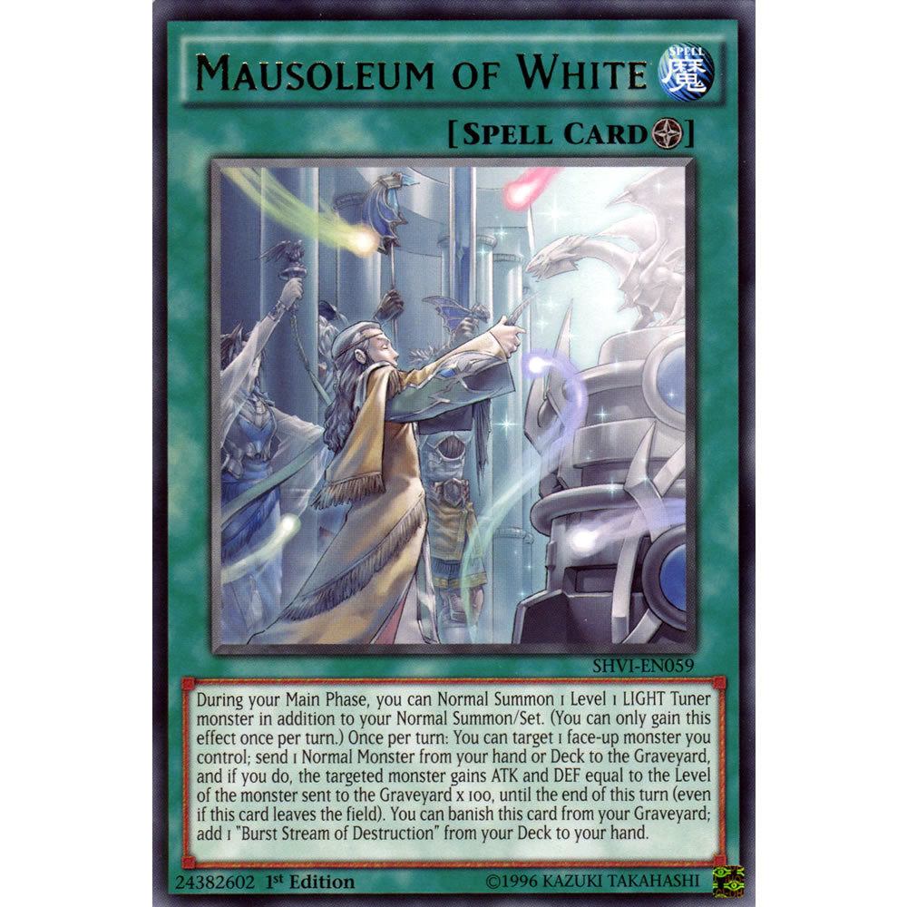Mausoleum of White SHVI-EN059 Yu-Gi-Oh! Card from the Shining Victories Set