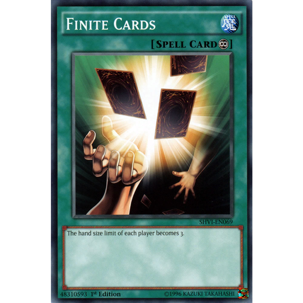 Finite Cards SHVI-EN069 Yu-Gi-Oh! Card from the Shining Victories Set