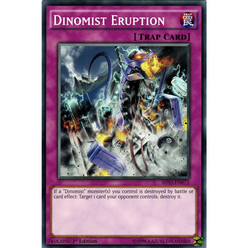 Dinomist Eruption SHVI-EN073 Yu-Gi-Oh! Card from the Shining Victories Set