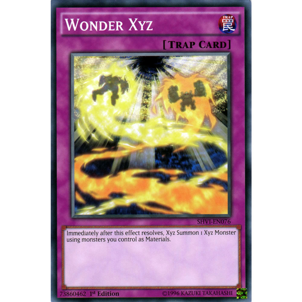 Wonder Xyz SHVI-EN076 Yu-Gi-Oh! Card from the Shining Victories Set