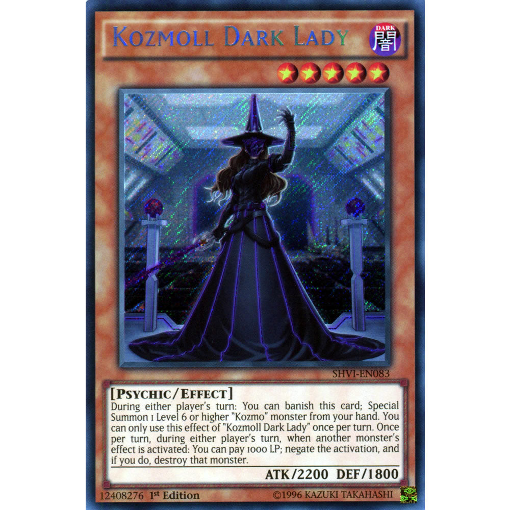 Kozmoll Dark Lady SHVI-EN083 Yu-Gi-Oh! Card from the Shining Victories Set