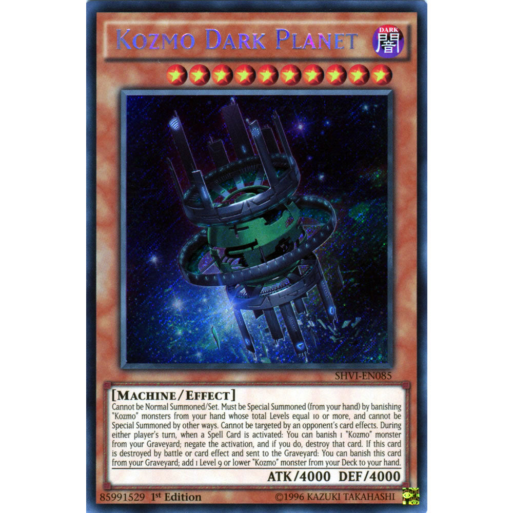 Kozmo Dark Planet SHVI-EN085 Yu-Gi-Oh! Card from the Shining Victories Set
