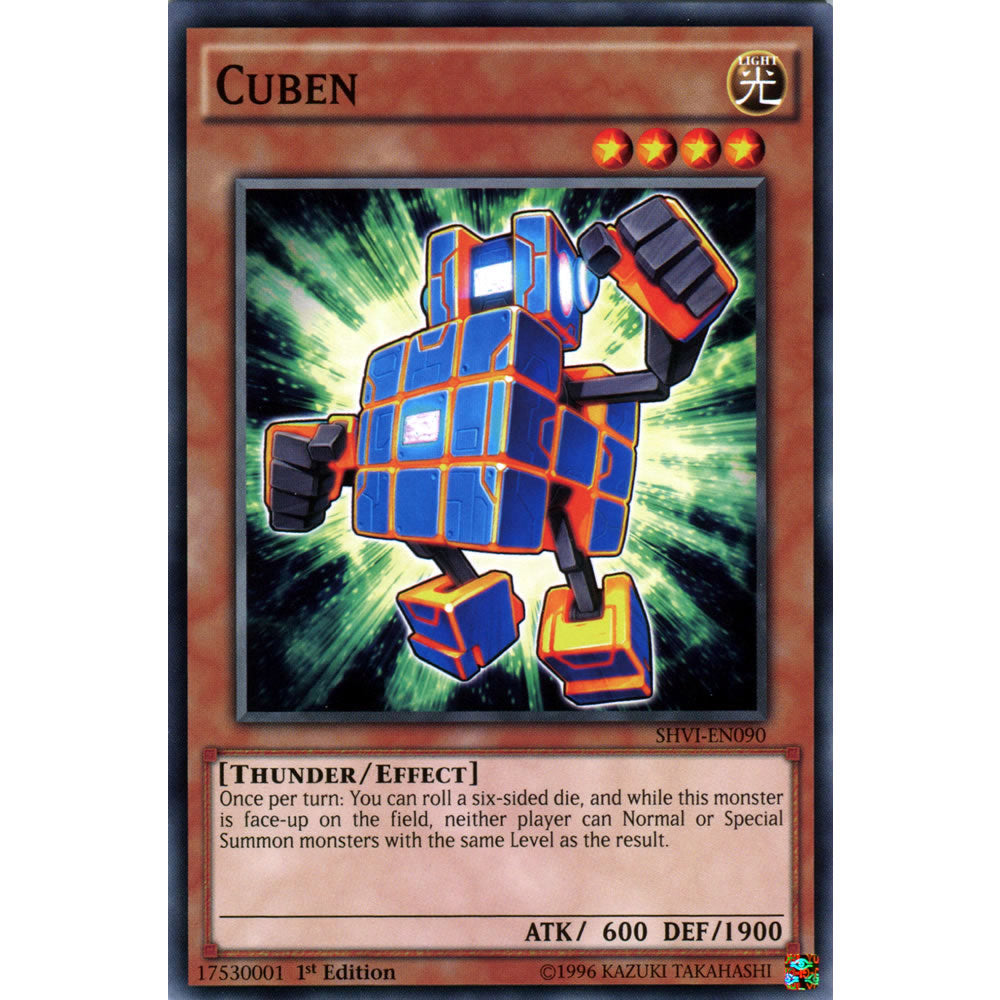 Cuben SHVI-EN090 Yu-Gi-Oh! Card from the Shining Victories Set