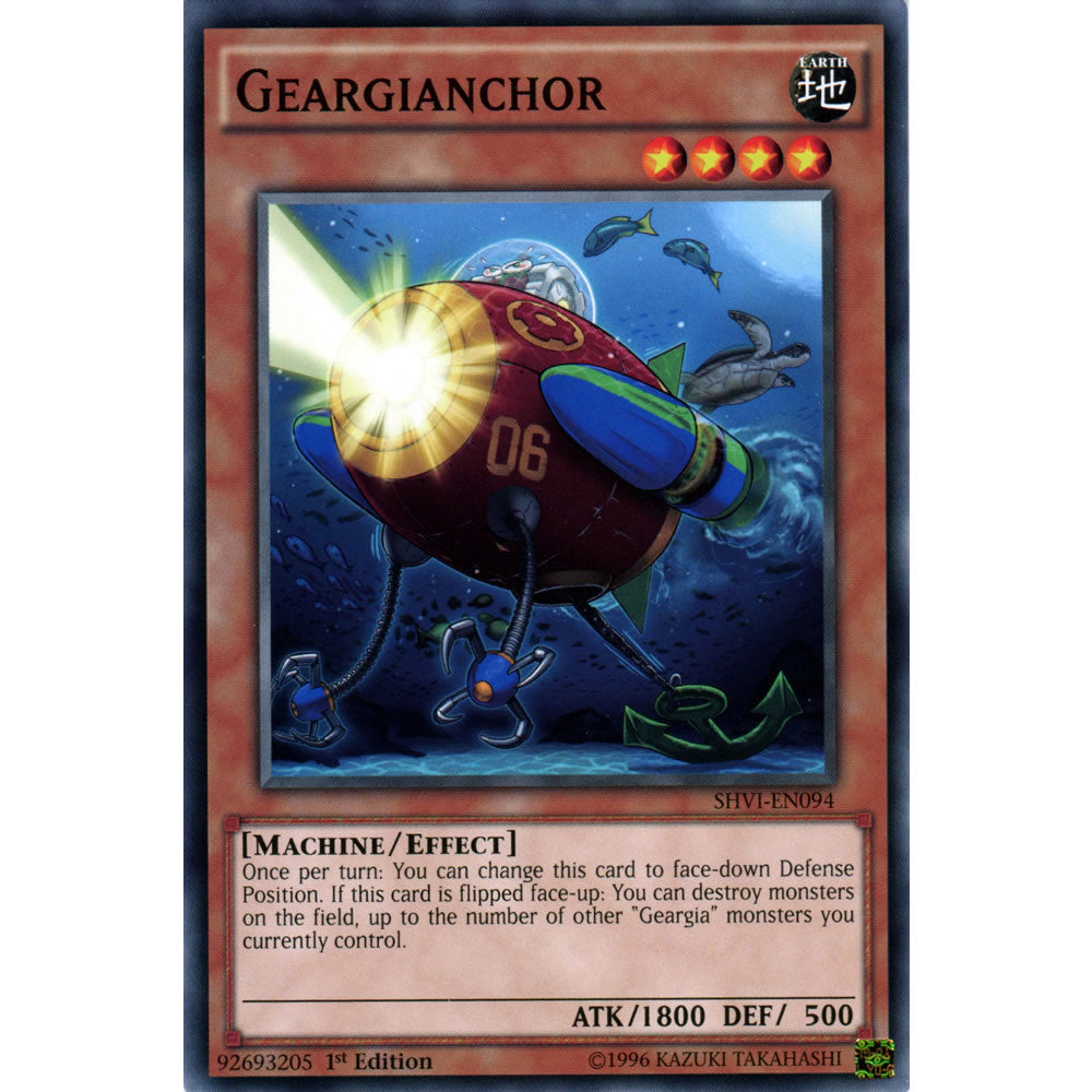 Geargianchor SHVI-EN094 Yu-Gi-Oh! Card from the Shining Victories Set