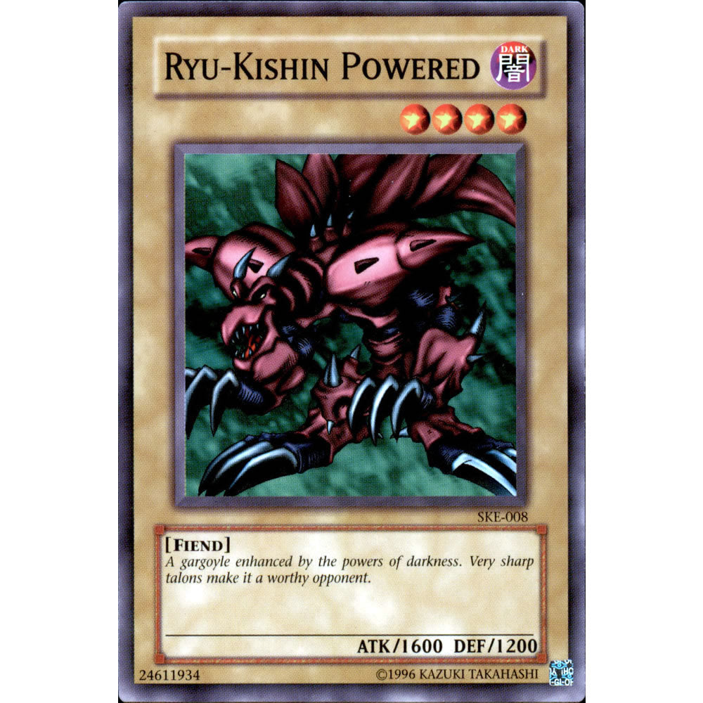 Ryu-Kishin Powered SKE-008 Yu-Gi-Oh! Card from the Kaiba Evolution Set