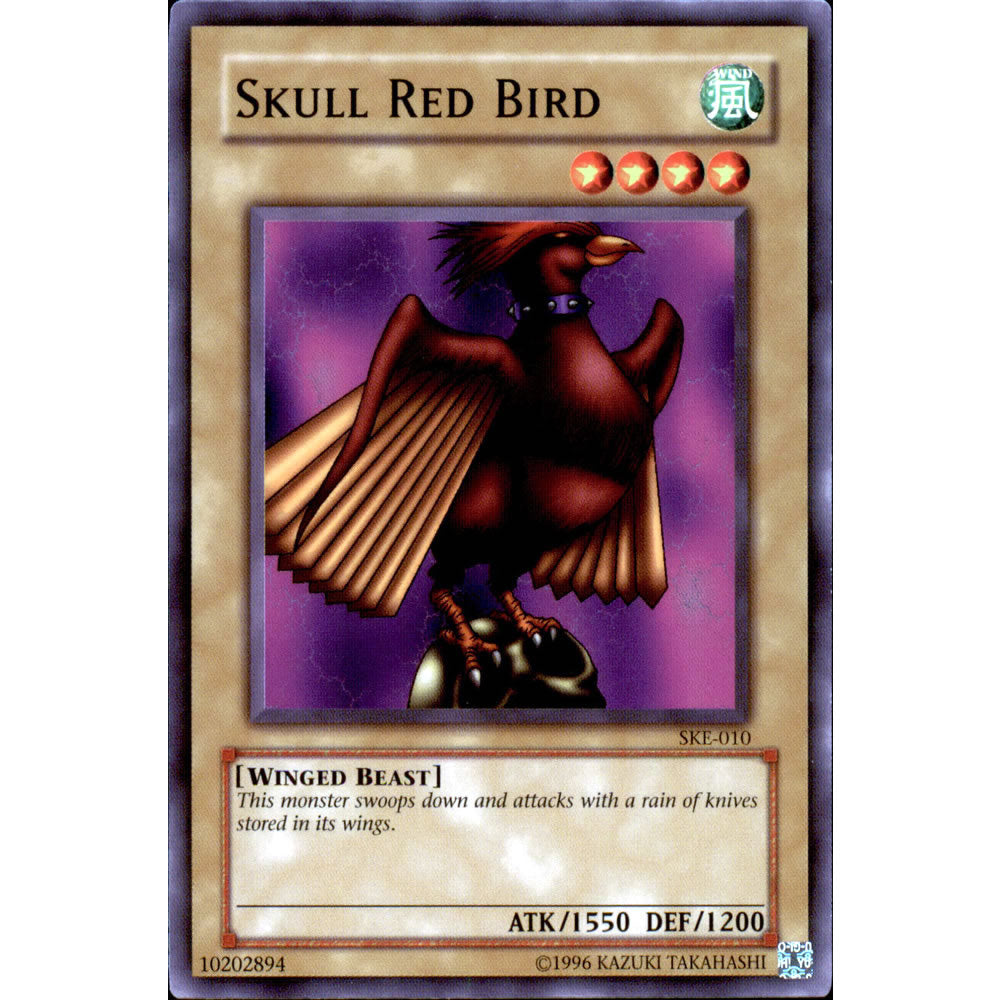 Skull Red Bird SKE-010 Yu-Gi-Oh! Card from the Kaiba Evolution Set