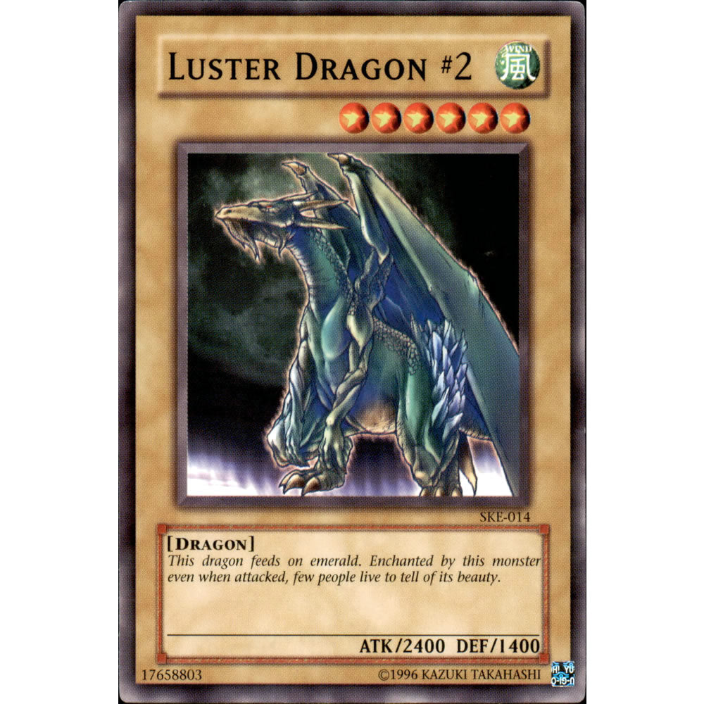 Luster Dragon #2 SKE-014 Yu-Gi-Oh! Card from the Kaiba Evolution Set