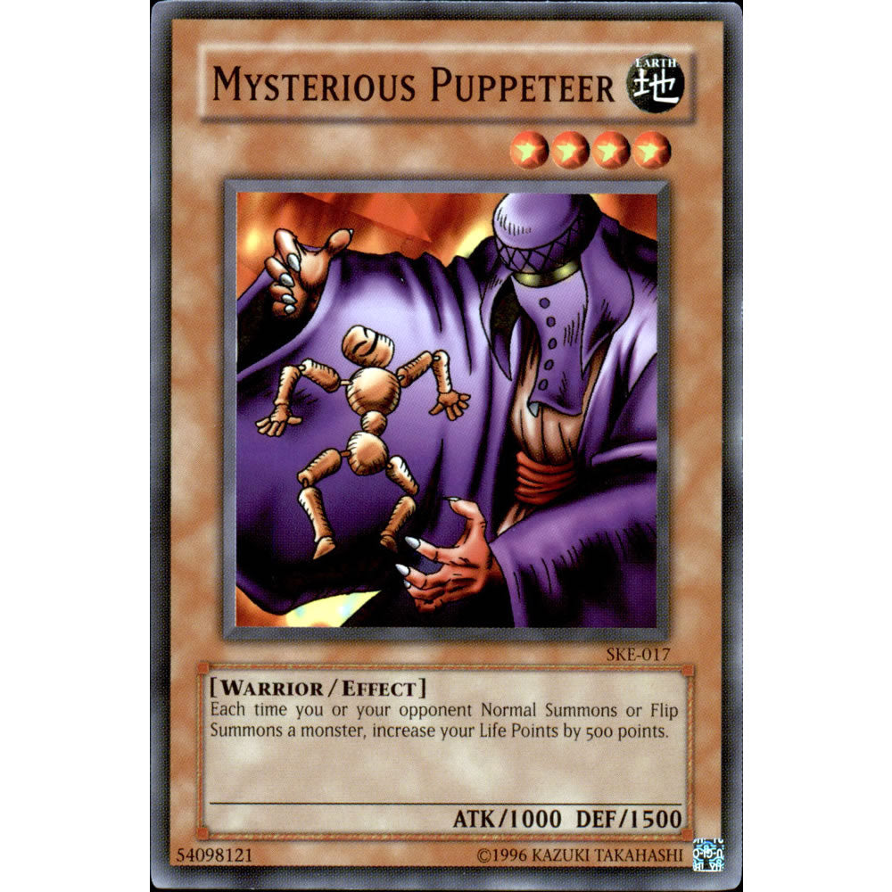 Mysterious Puppeteer SKE-017 Yu-Gi-Oh! Card from the Kaiba Evolution Set