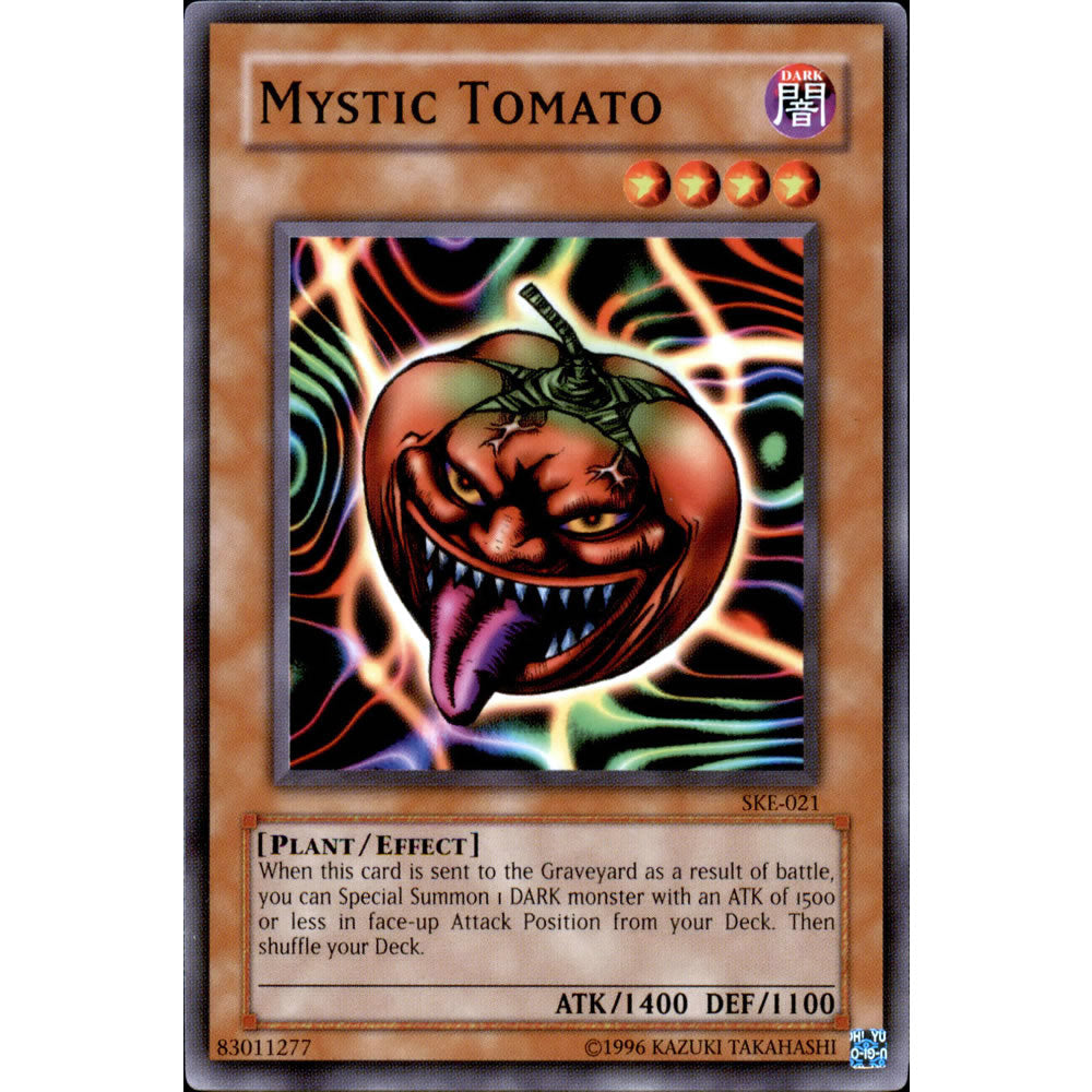 Mystic Tomato SKE-021 Yu-Gi-Oh! Card from the Kaiba Evolution Set