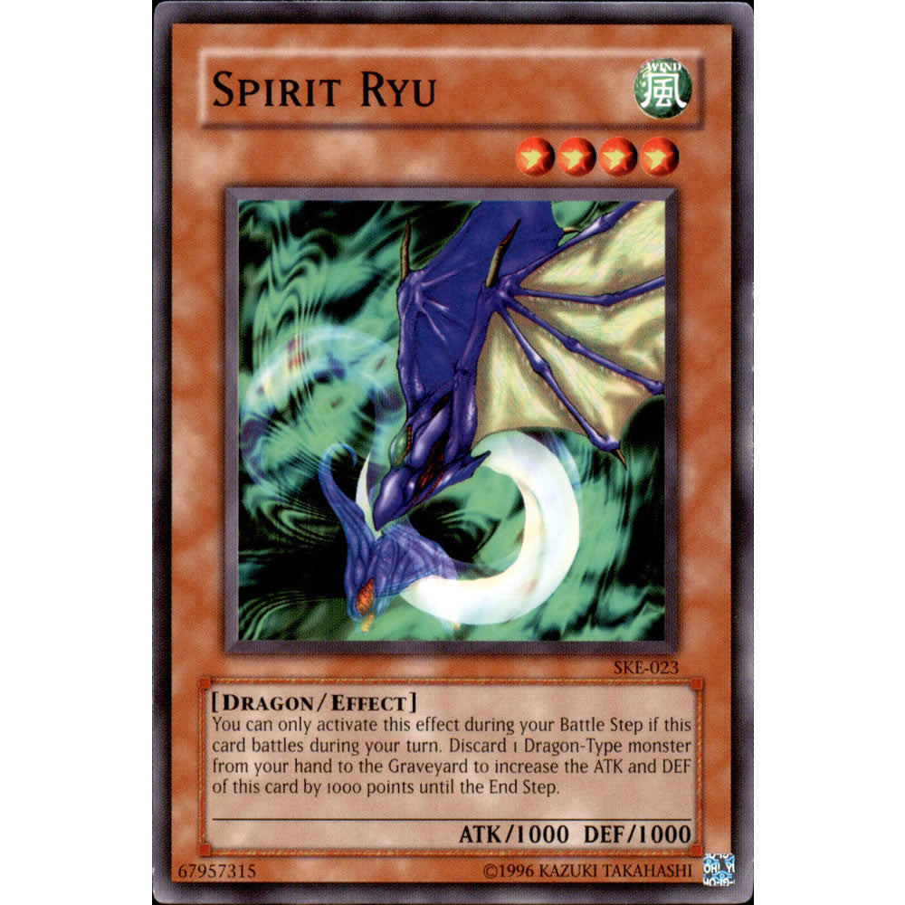 Spirit Ryu SKE-023 Yu-Gi-Oh! Card from the Kaiba Evolution Set