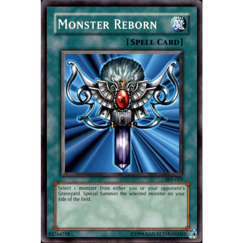 Monster Reborn SKE-029 Yu-Gi-Oh! Card from the Kaiba Evolution Set