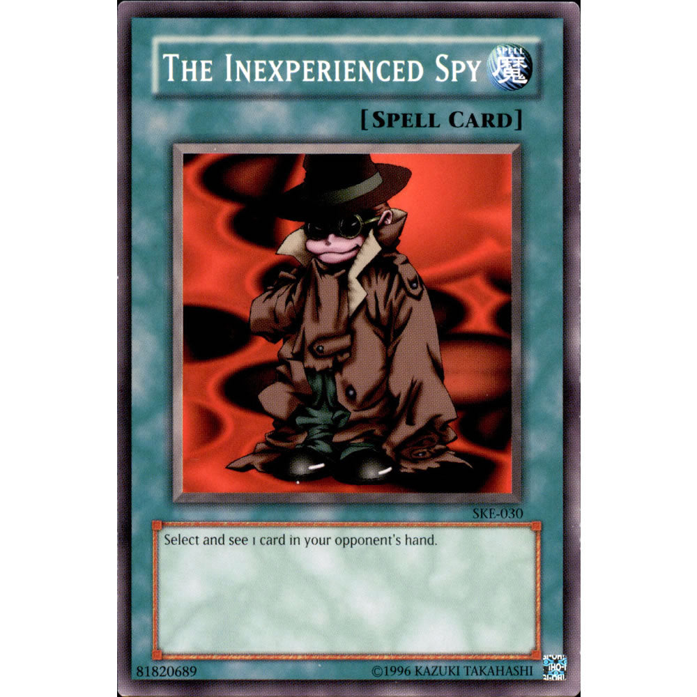 The Inexperienced Spy SKE-030 Yu-Gi-Oh! Card from the Kaiba Evolution Set