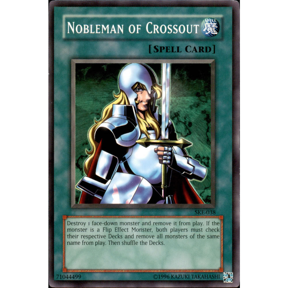 Nobleman of Crossout SKE-038 Yu-Gi-Oh! Card from the Kaiba Evolution Set