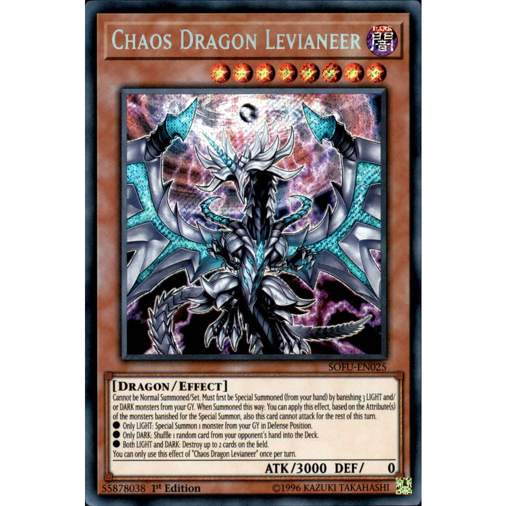 Chaos Dragon Levianeer SOFU-EN025 Yu-Gi-Oh! Card from the Soul Fusion Set