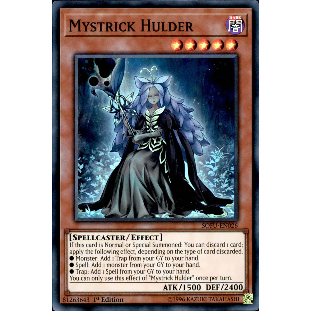 Mystrick Hulder SOFU-EN026 Yu-Gi-Oh! Card from the Soul Fusion Set