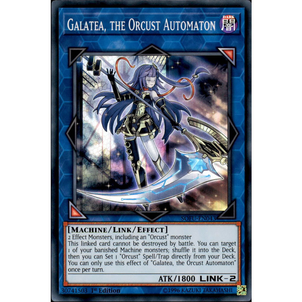 Galatea, the Orcust Automaton SOFU-EN043 Yu-Gi-Oh! Card from the Soul Fusion Set