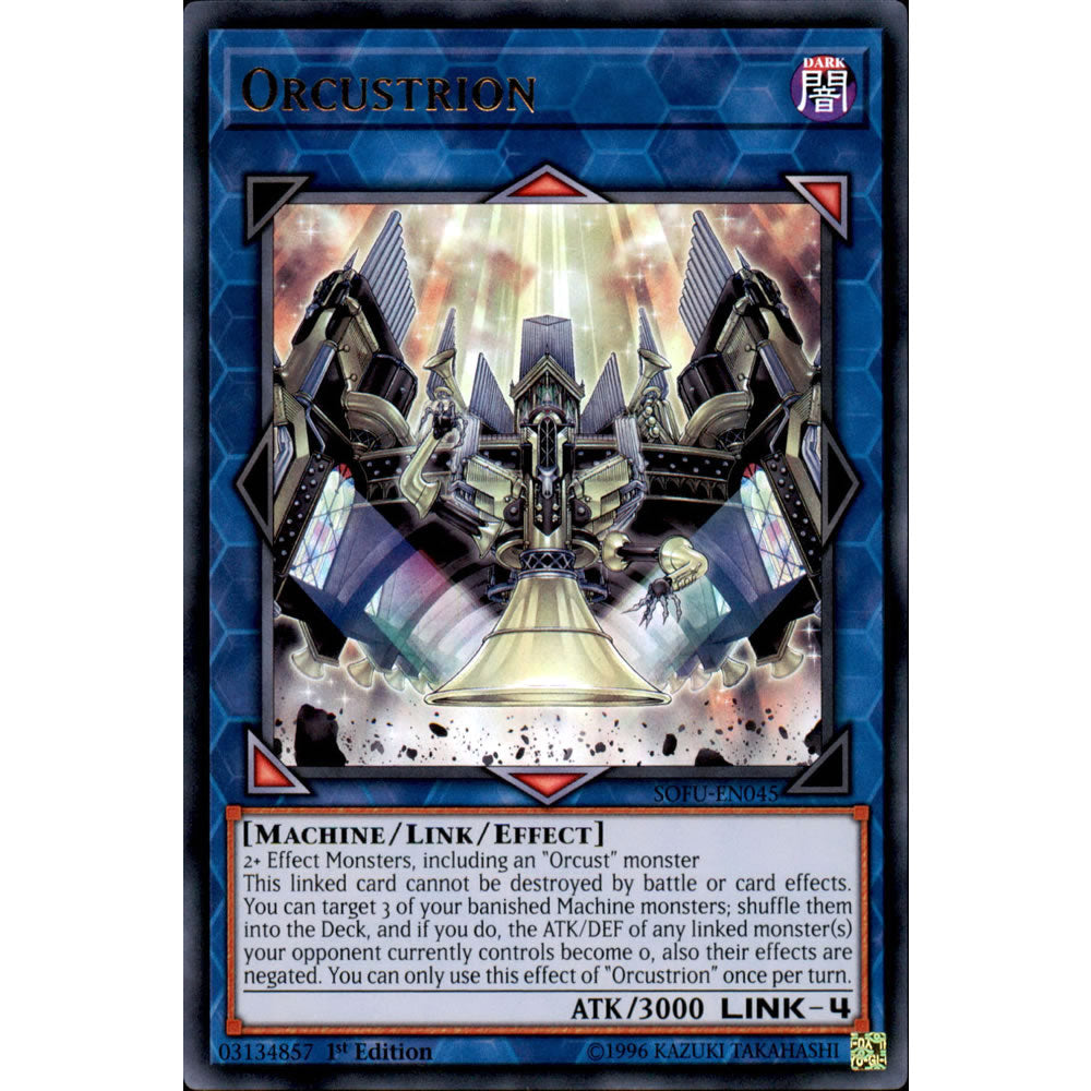 Orcustrion SOFU-EN045 Yu-Gi-Oh! Card from the Soul Fusion Set