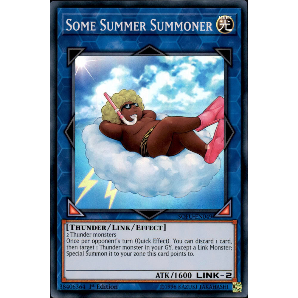 Some Summer Summoner SOFU-EN049 Yu-Gi-Oh! Card from the Soul Fusion Set