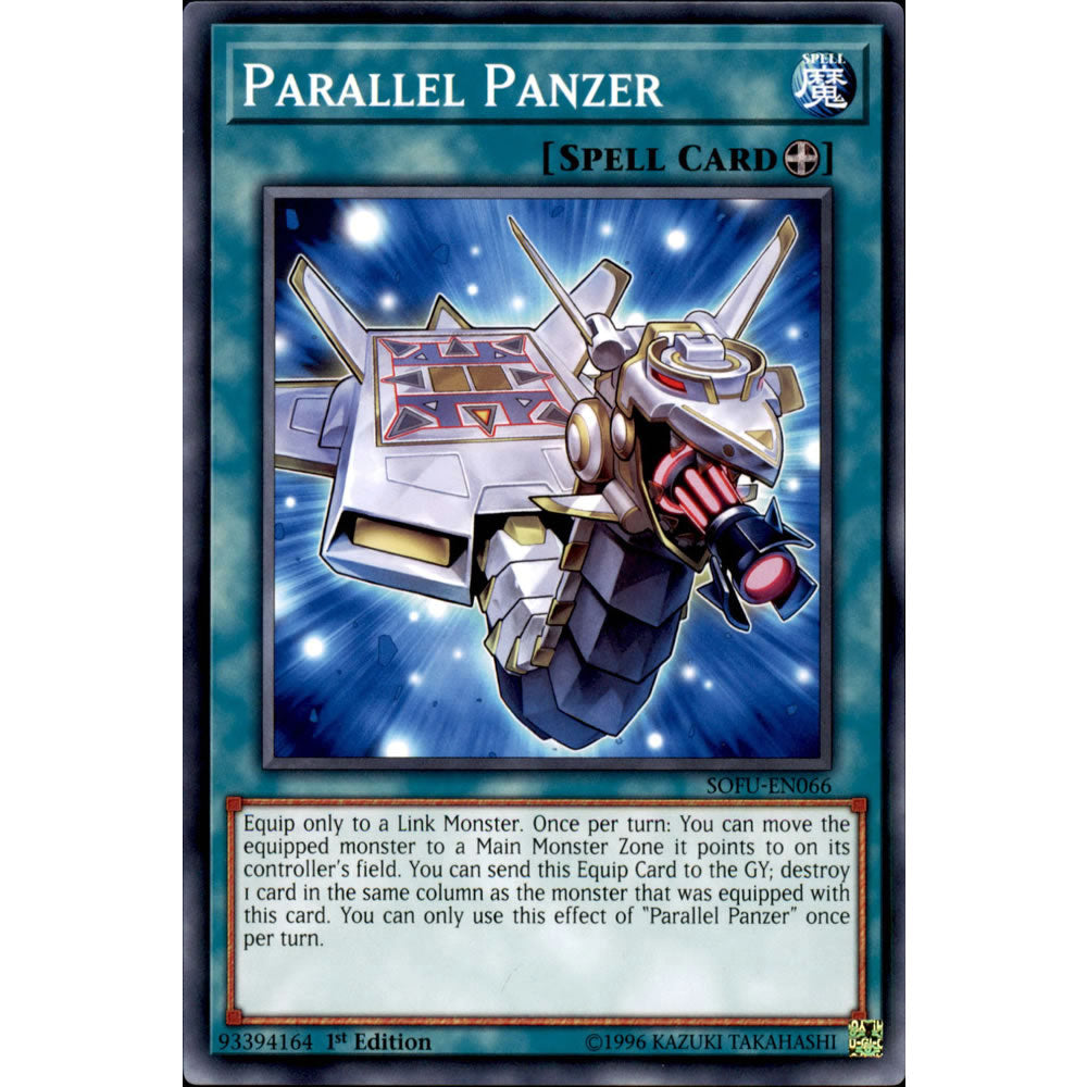 Parallel Panzer SOFU-EN066 Yu-Gi-Oh! Card from the Soul Fusion Set