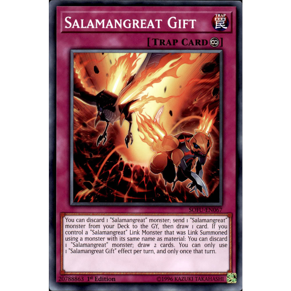 Salamangreat Gift SOFU-EN067 Yu-Gi-Oh! Card from the Soul Fusion Set