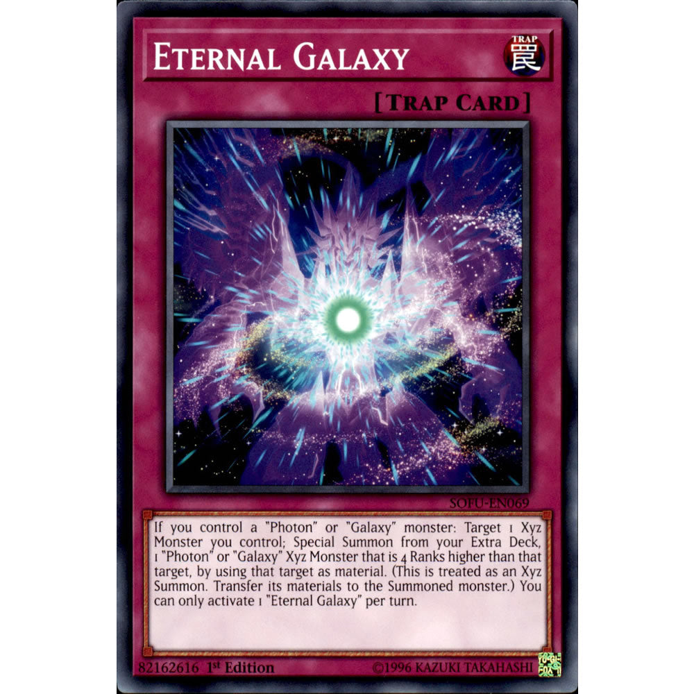 Eternal Galaxy SOFU-EN069 Yu-Gi-Oh! Card from the Soul Fusion Set