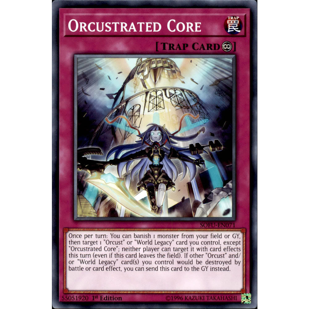 Orcustrated Core SOFU-EN071 Yu-Gi-Oh! Card from the Soul Fusion Set