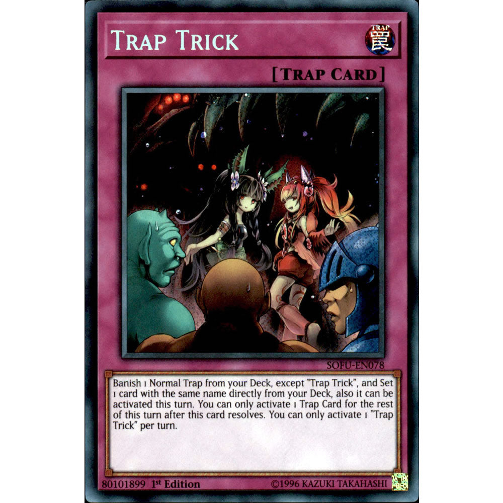 Trap Trick SOFU-EN078 Yu-Gi-Oh! Card from the Soul Fusion Set